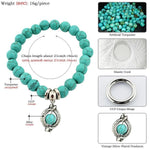 Boho Turquoise Charm Bracelet